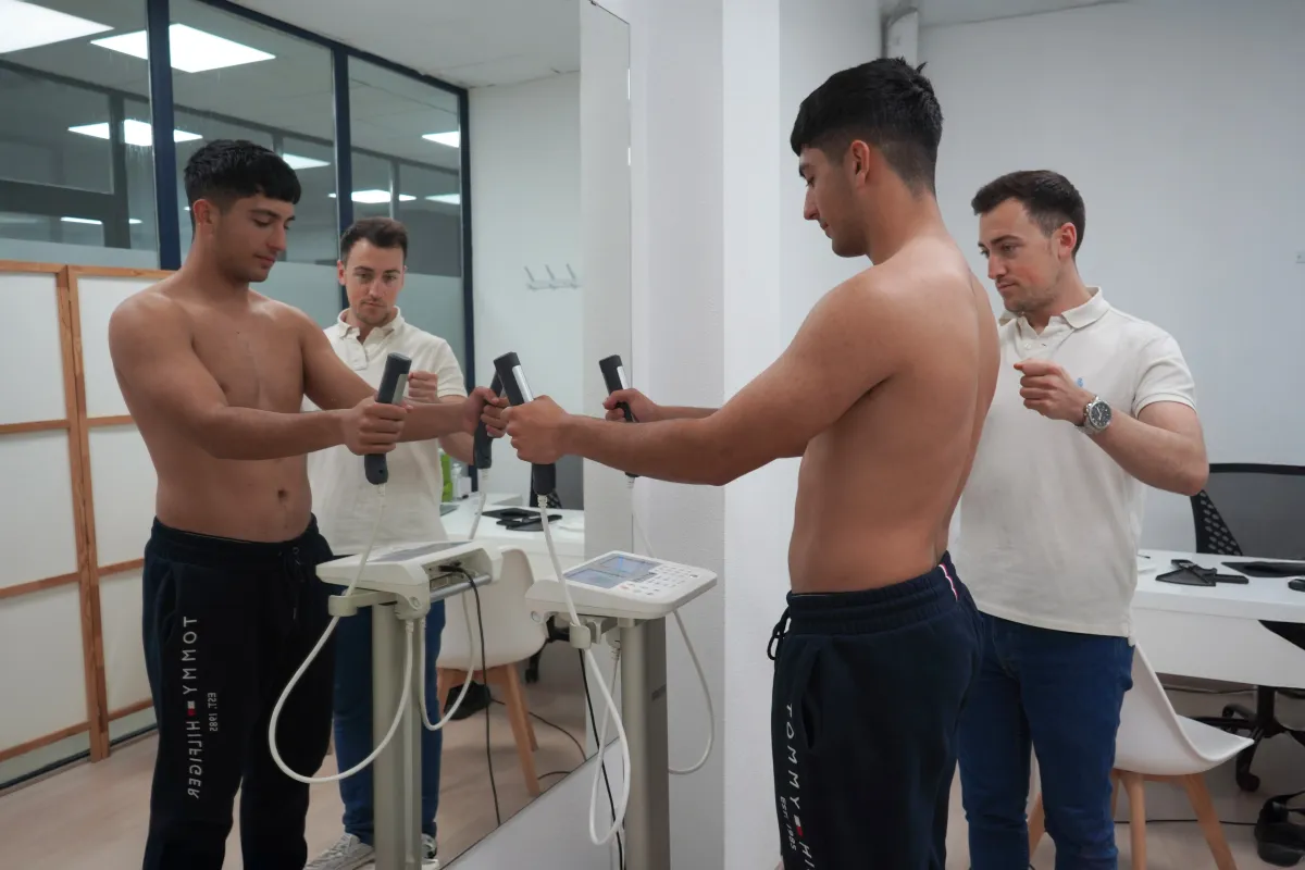 Persona saludable con buena alimentación